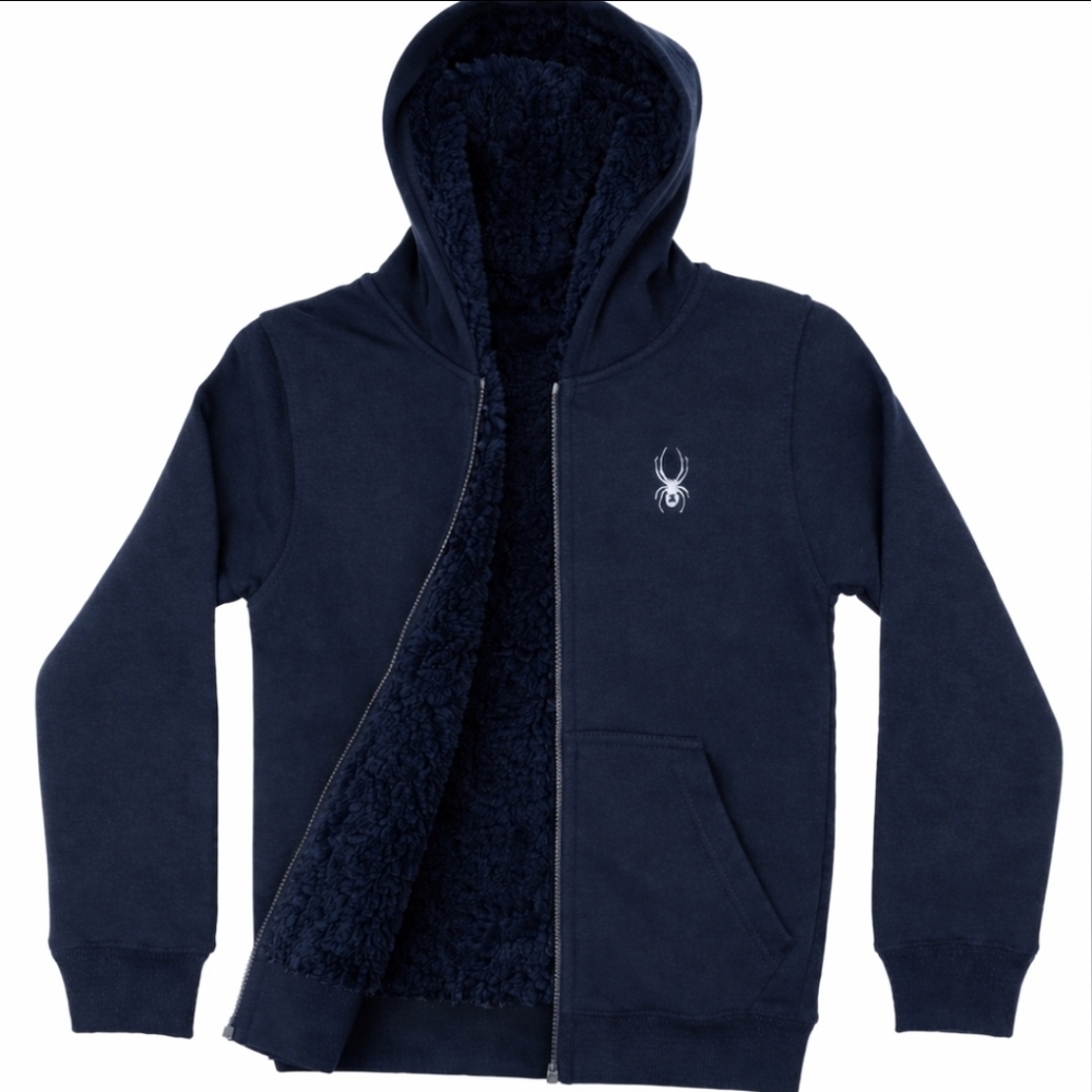 NWOT Spyder Navy Blue Hoodie Size 14-16